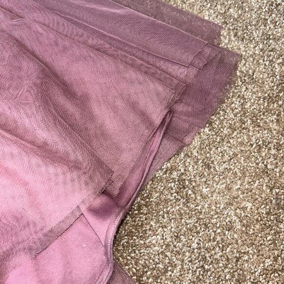 TLC Say Yes To The Prom Womens Juniors Embellished Open Back Evening Dress SZ 7 - Picture 7 of 12